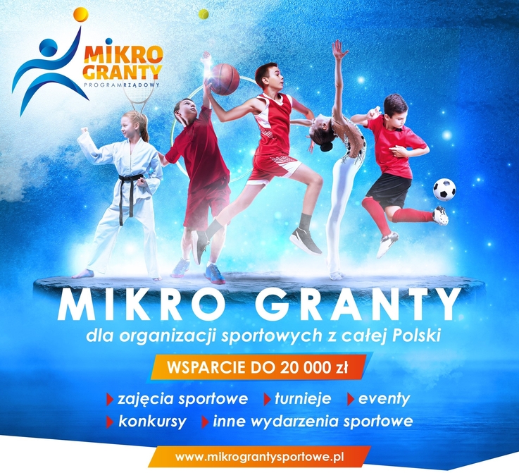 Mikro Granty: setki imprez sportowych dla dzieci i młodzieży w całej Polsce